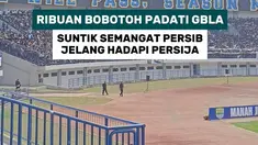 Ribuan Bobotoh memadati Stadion GBLA untuk memberikan dukungan langsung kepada Persib Bandung jelang menghadapi Persija Jakarta. Kehadiran suporter diharapkan bisa menyuntikkan semangat tambahan bagi Maung Bandung sebelum duel panas tersebut.