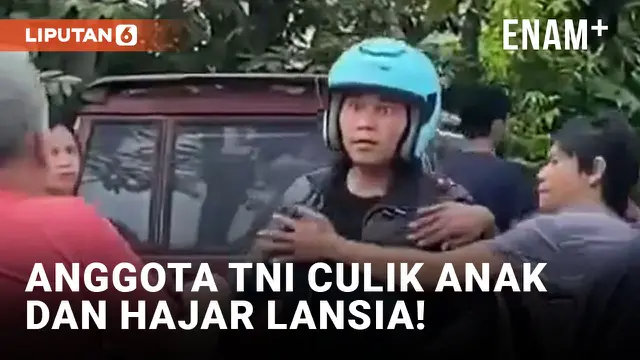 Anggota TNI Diklaim Coba Culik Anak Kecil dan Hajar Lansia