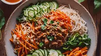 Eksplorasi Kuliner, Perpaduan Gado-gado Tradisional dengan Saus Korea Modern