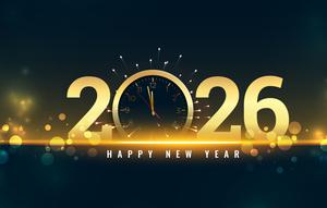 Ilustrasi Tahun Baru 2026. (Image by Freepik)