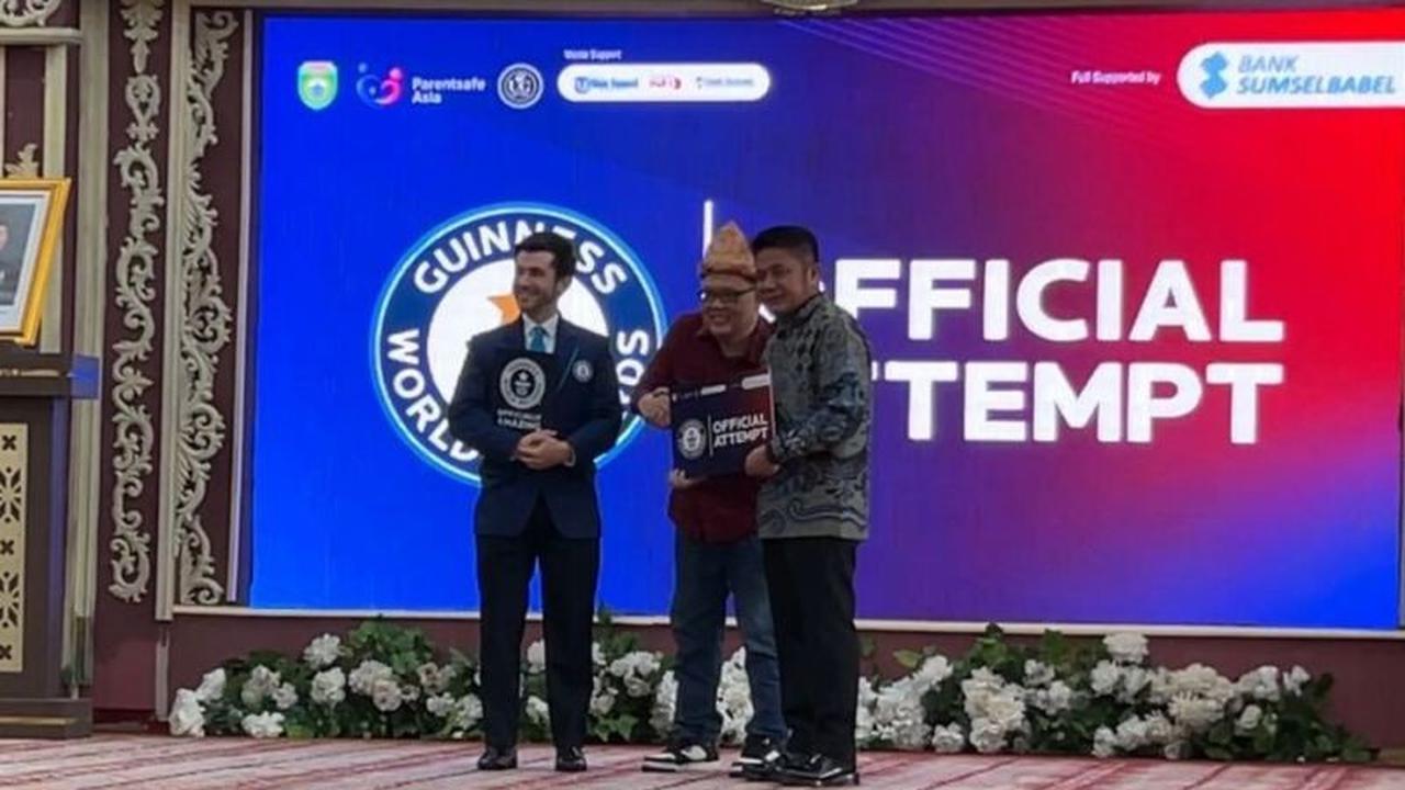 Wow! 25.000 Guru di Sumsel Pecahkan Rekor Dunia Guinness Lewat Pelatihan AI, Ini Dampaknya!