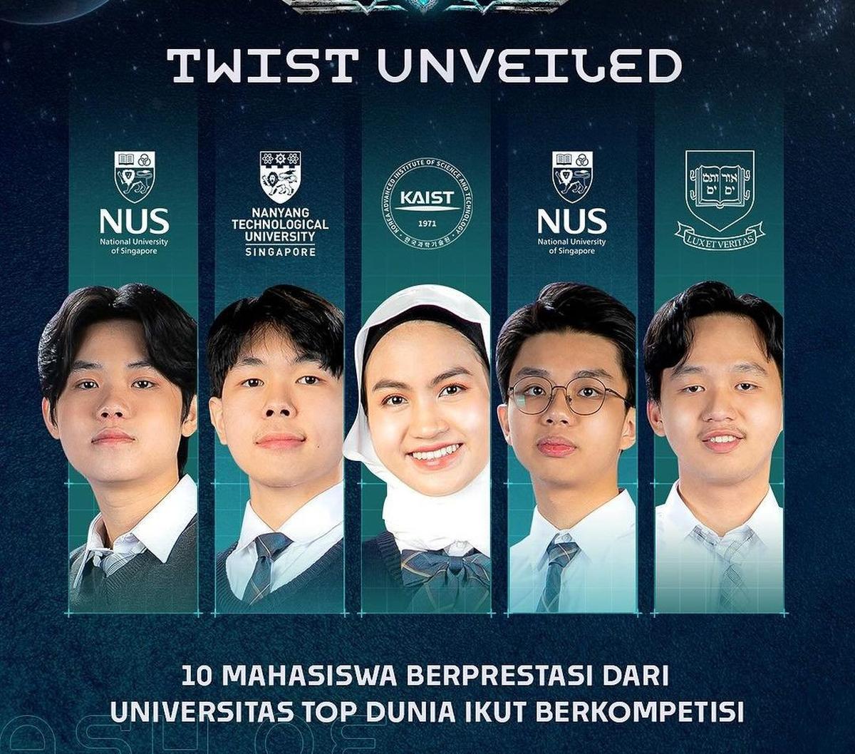 Daftar Nama Peserta Clash of Champions dari Univesitas Luar Negeri