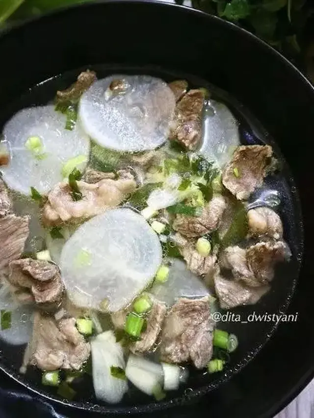 Sop Daging Sapi Lobak