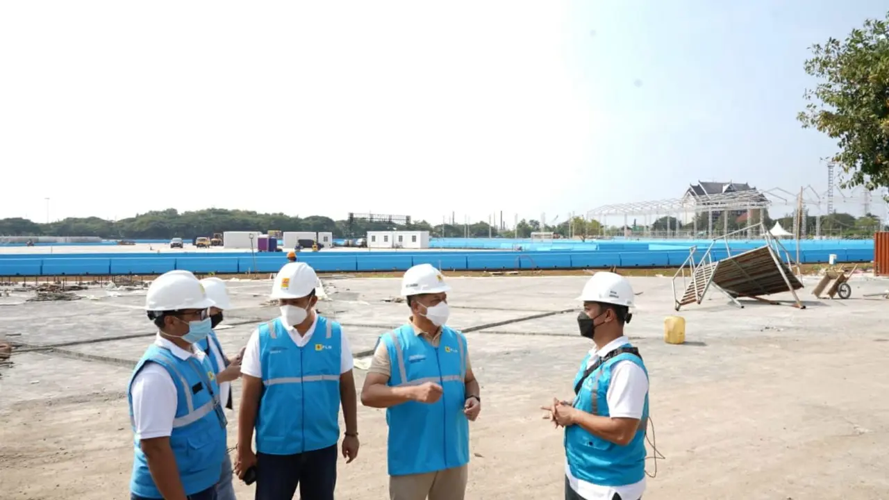 Daya listrik yang dibutuhkan dalam ajang balap mobil listrik atau Formula E sebesar 7 MVA akan dipenuhi PLN dari energi hijau. (Dok PLN)