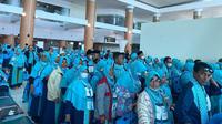 375 Jemaah Umrah Samira Travel Berangkat dari Bandara Kertajati. foto: istimewa