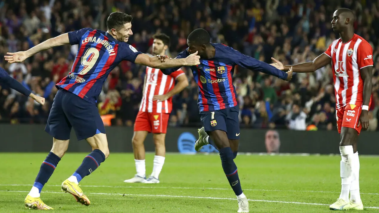 Ousmane Dembele - Barcelona - Liga Spanyol - 6 November 2022