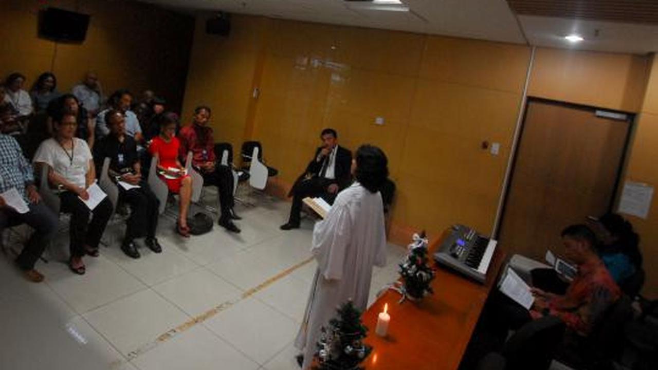 Miranda Goeltom rayakan Natal di KPK