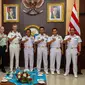 Kapal perang Angkatan Laut Diraja Kanada, His Majesty’s Canadian Ship (HMCS) Montréal, telah menyelesaikan kunjungannya di Surabaya setelah berlayar dari pelabuhan pada tanggal 7 hingga 10 Juli 2023. (Dok: HMCS Montréal / NCSM Montréal via Facebook).