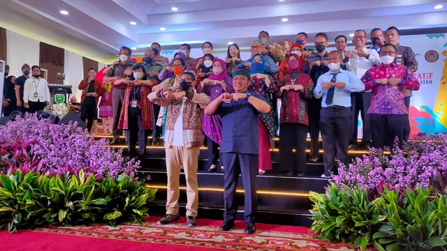 Resmikan Beli Kreatif Sumsel, Sandiaga Uno Kenalkan Rojali dan Rogana