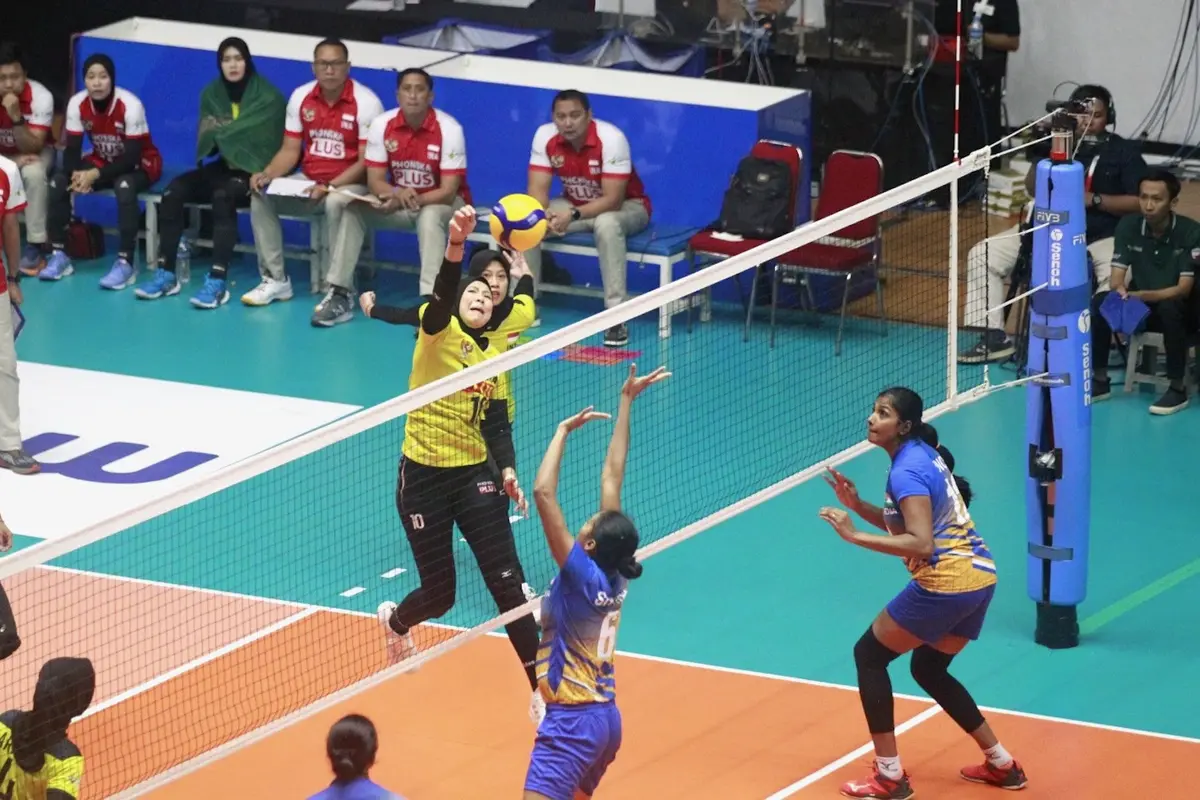 FOTO AVC Challenge Cup 2023 - Indonesia Vs India