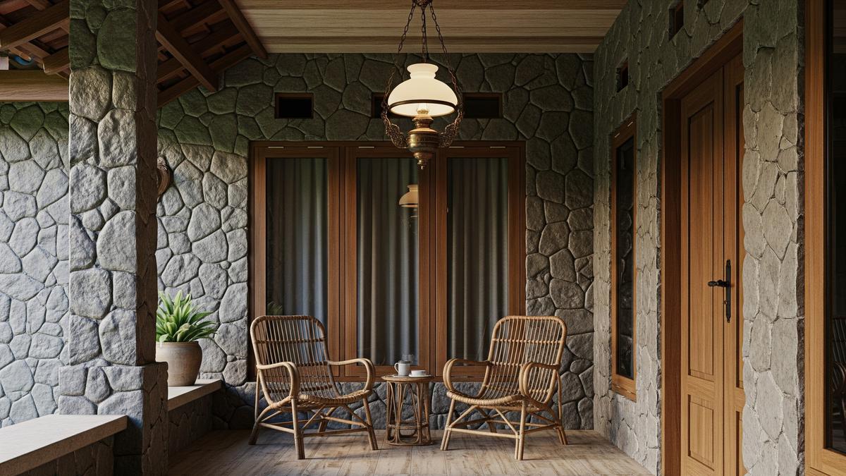 8 Desain Teras Keramik Motif Kayu Ukuran 3x3 untuk Hunian Nyaman dan Estetik