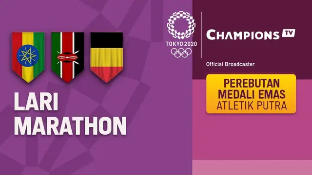 Banner Final Lari Marathon Olimpiade Tokyo 2020