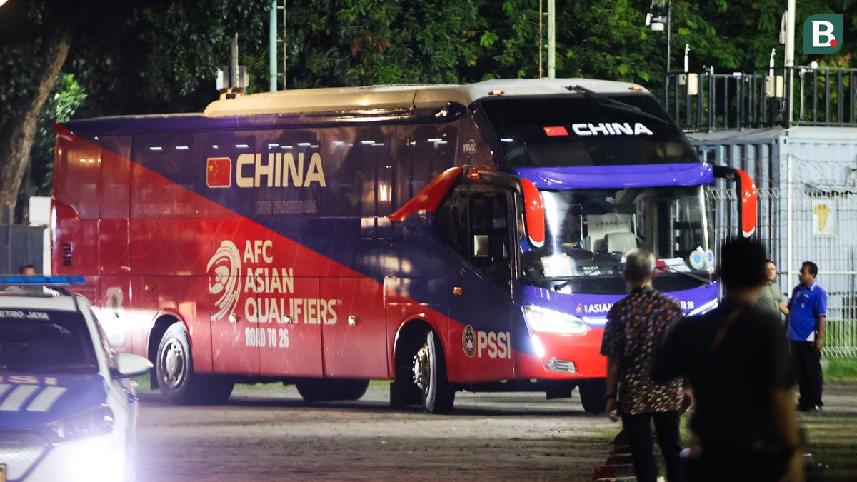 Bus yang Dipakai Timnas China di Indonesia: Seperti Biasa Keren, Full Livery Kualifikasi Piala Dunia 2026