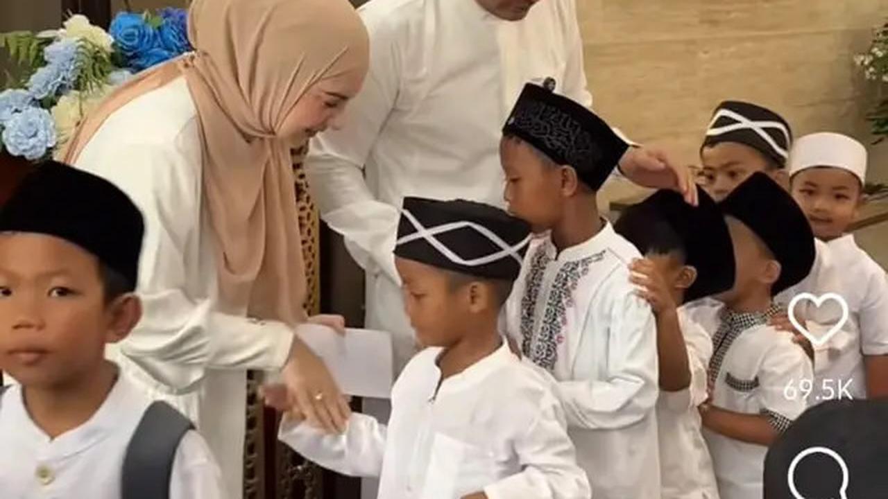Potret Irish Bella dan Suami Resmikan Masjid Mahar Al-Mahabbah, Diwakafkan untuk Masyarakat