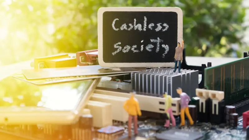 Ilustrasi Cashless Society