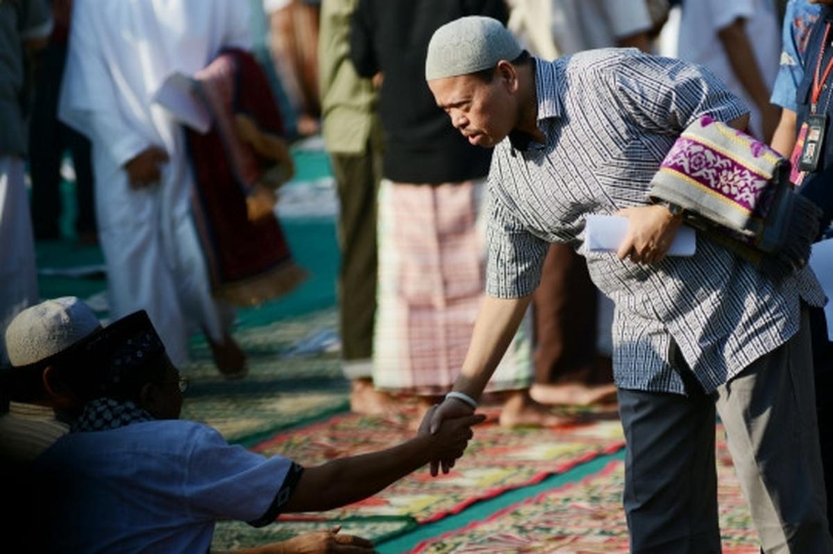 Sutan Bhatoegana laksanakan Salat Id di LP Cipinang