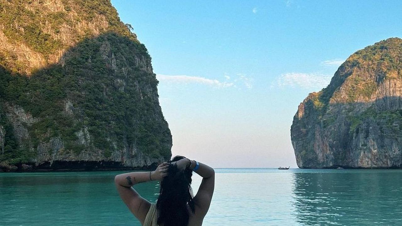 8 Foto Shafa Harris Tampil Tanpa Make Up Saat liburan ke Thailand