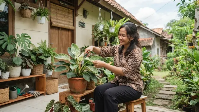 Tanaman yang cocok ditanam wanita virgo yang suka semuanya rapi model philodendron