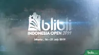 Indonesia Open 2019 Logo (Bola.com/Adreanus Titus)