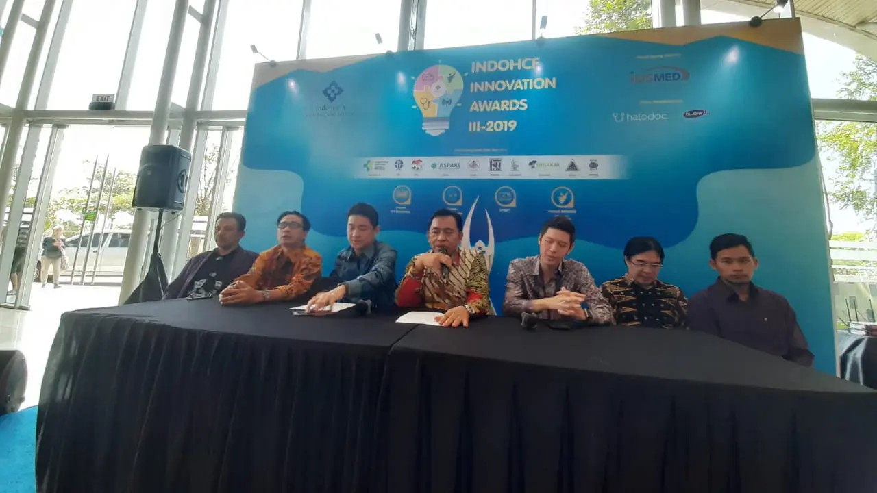 pPemenang IndoHCF Innovation Awards III-2019' diumumkan. (Liputan6.com/Pramita Tristiawati)
