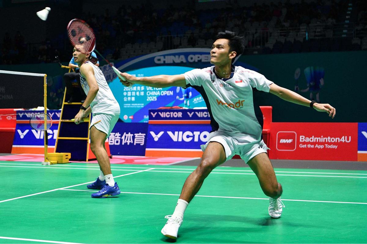 FOTO: Fajar/Fikri Persembahkan Satu-Satunya Gelar untuk Indonesia di China Open 2025
