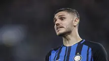 Juventus juga tertarik merekrut penyerang Inter Milan, Mauro Icardi. (Giuseppe Lami/ANSA via AP)