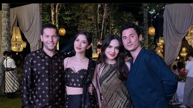 Ramai-ramai Go Public, Adu Gaya Couple Artis Beda Usia di Pernikahan Luna Maya & Maxime Bouttier