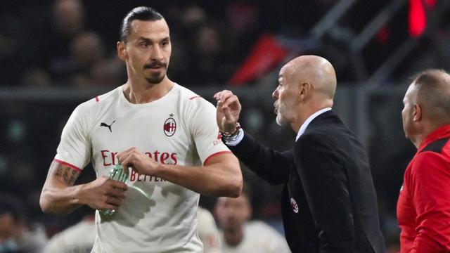 Pelatih AC Milan, Stefano Pioli.