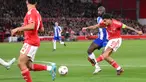 Nottingham Forest secara mengejutkan berhasil mendepak pimpinan klasemen Liga Portugal musim ini, FC Porto dari Liga Europa. (AP Photo/PA/Gary Oakley)