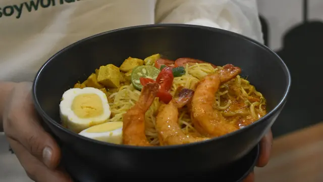 Laksa udang kuah V-Soy