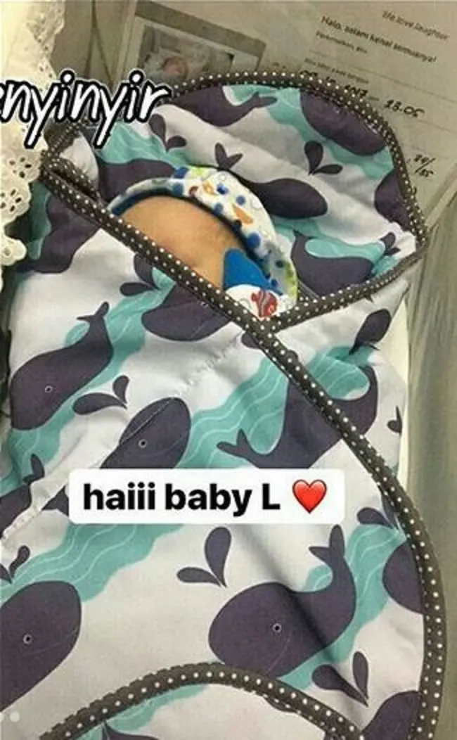 Bayi Celine Evangelista dan Stefan William (Instagram/lambe_nyinyir)