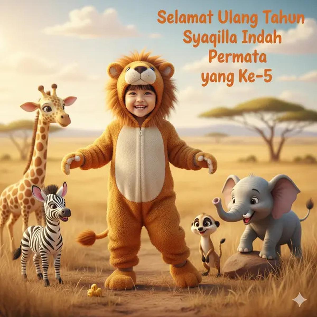 5 Prompt Gemini AI Viral Edit Foto Anak jadi Poster Ulang Tahun, Hasilnya Lucu
