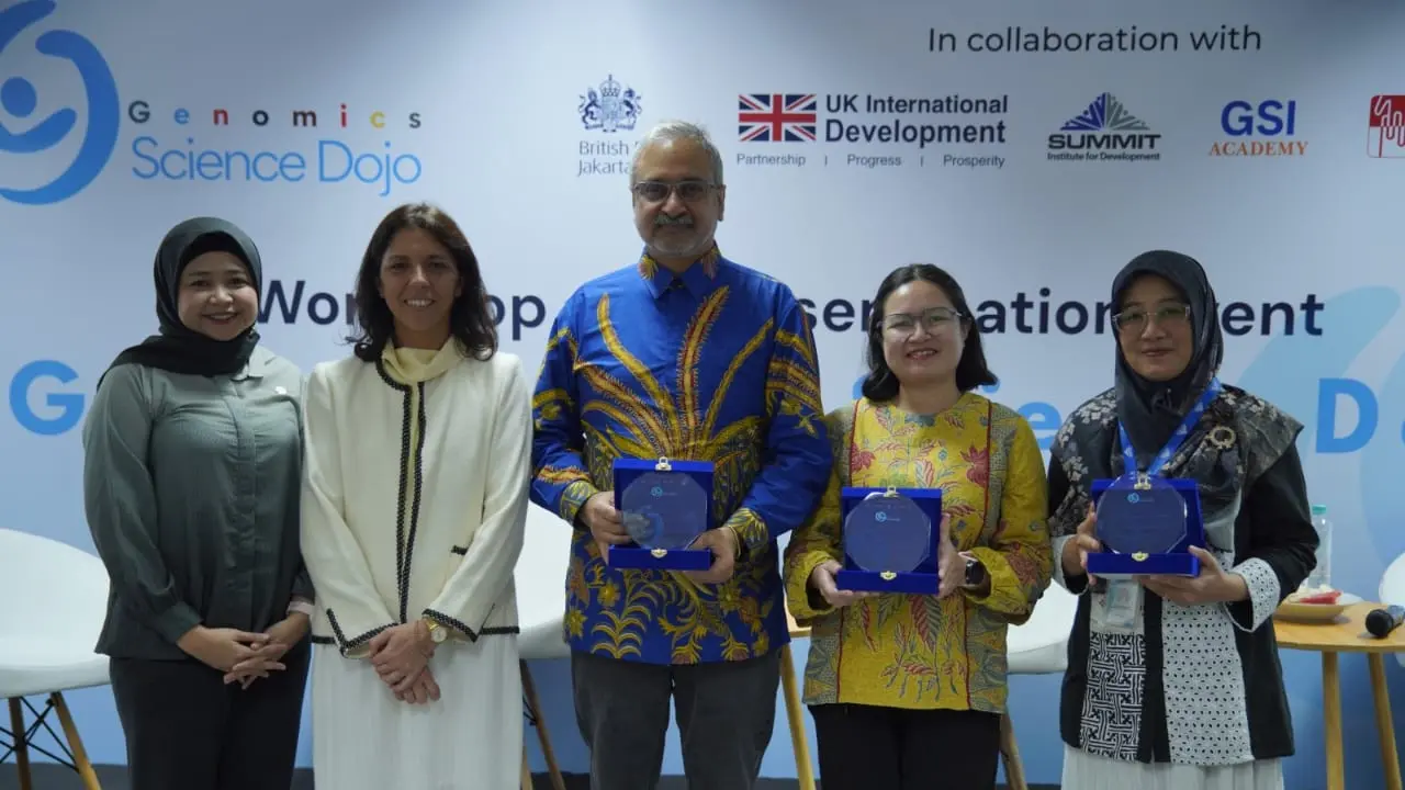 Genomics and Science Dojo Workshop & Dissemination Event, yang berlangsung pada 16–20 Juni 2025 di Taman Ismail Marzuki Jakarta (Istimewa)