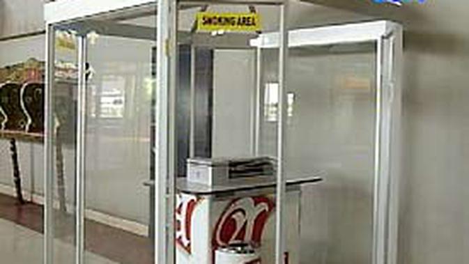 Pemanfaatan Ruang Merokok  di Soekarno Hatta Belum Maksimal 