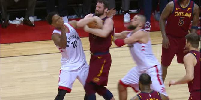 VIDEO : Cuplikan Pertandingan Playoffs NBA, Cavaliers 113 vs Raptors 112