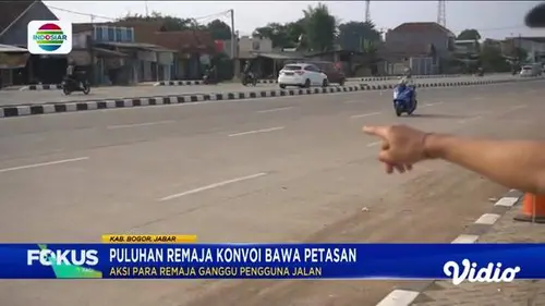 Fokus Pagi : Puluhan Remaja di Bogor Konvoi Bawa Petasan