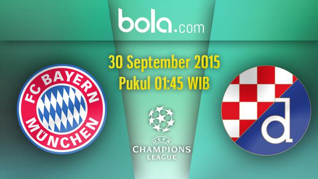 Bayern Muenchen vs Dinamo Zagreb (Bola.com/Samsul Hadi)