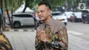 Nama selebritas sekaligus pebisnis, Raffi Ahmad mencuat dan hadir di Kertanegara bersama sejumlah tokoh lainnya. (Liputan6.com/Angga Yuniar)