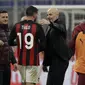 Pelatih AC Milan, Stefano Pioli. (AP Photo/Luca Bruno)