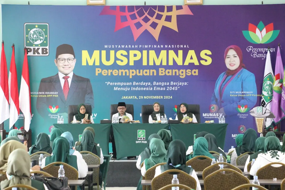 Musyawarah Pimpinan Nasional (Muspimnas) Perempuan Bangsa di Jakarta, Jumat 29 November 2024 (Tim Humas PKB)