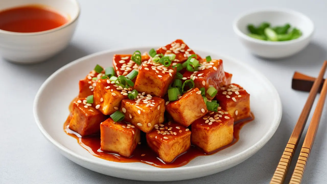 Resep Yangnyeom Tofu
