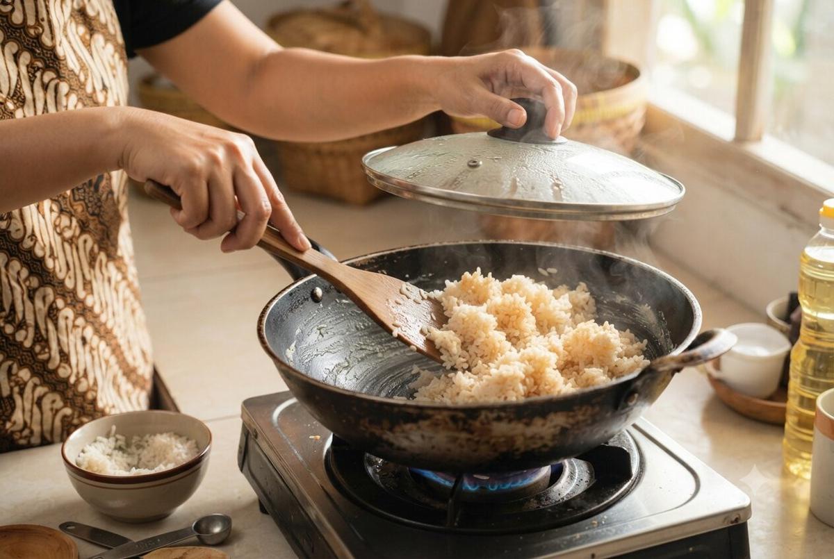 Cara Menghangatkan Nasi Dingin Tanpa Rice Cooker agar Kembali Pulen Seperti Baru Matang