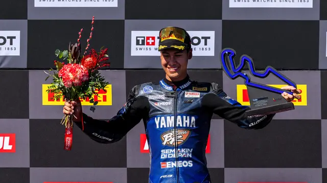 Aldi Satya Mahendra, pembalap binaan Yamaha Indonesia yang mengikuti Kejuaraan Dunia Supersport 2026. (Yamaha Indonesia)