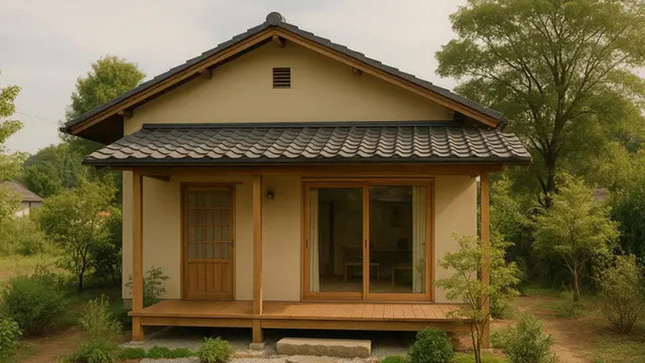10 Desain Rumah Sederhana Minimalis 6x9 Meter di Desa dengan Teras dan Taman Mini, Referensi Hunian Asri 2025