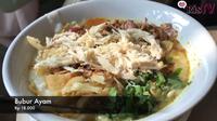 Risty Tagor mengulas bubur ayam favoritnya yang berlokasi di Bintaro. (dok. https://youtu.be/VGx94yrTGcA/Esther Novita Inochi)
