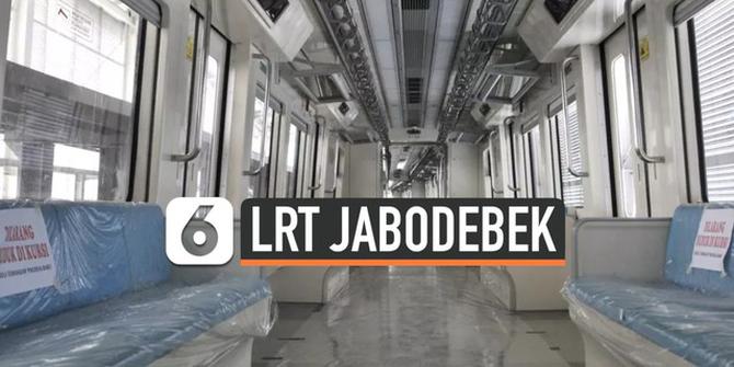 VIDEO: Melihat Tampak Dalam Gerbong LRT Jabodebek