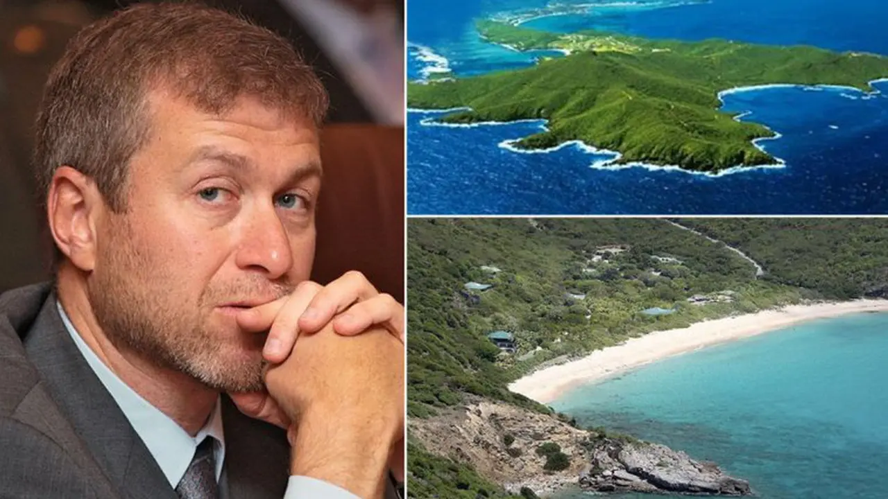 Pulau St. Barts - Roman Abramovich 1
