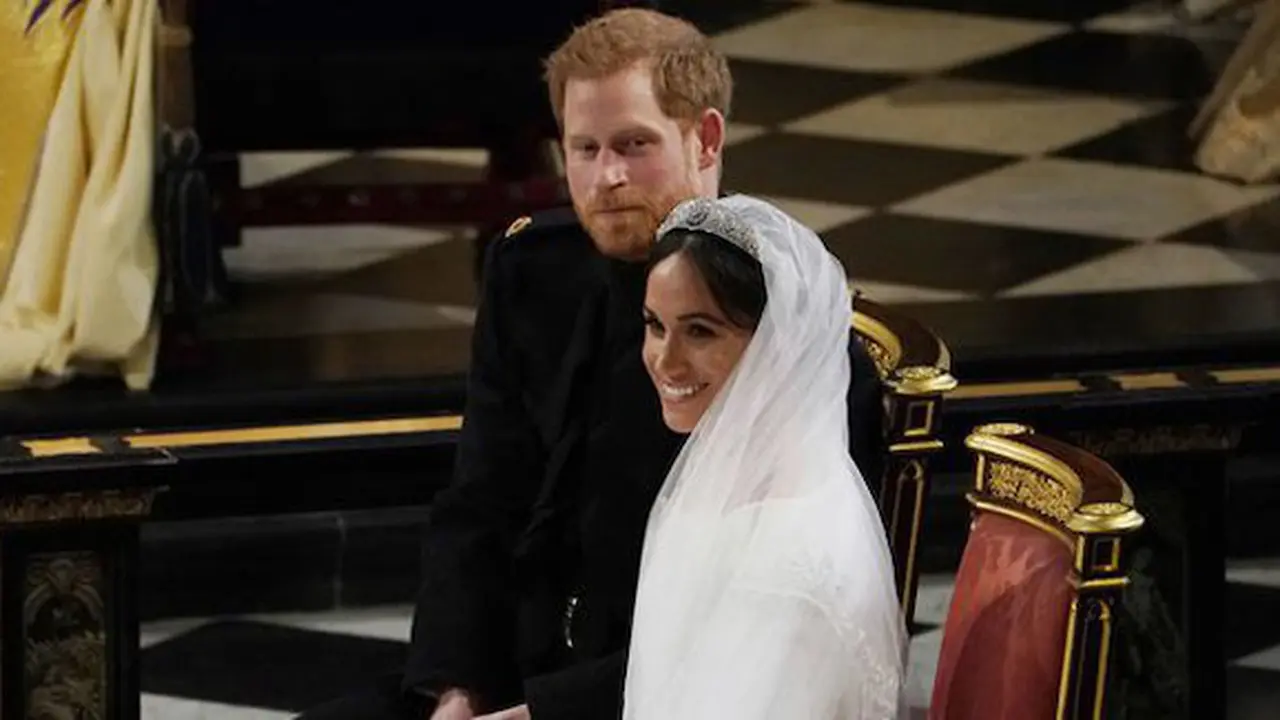 Pernikahan Pangeran Harry dan Meghan Markle/copyright AFP
