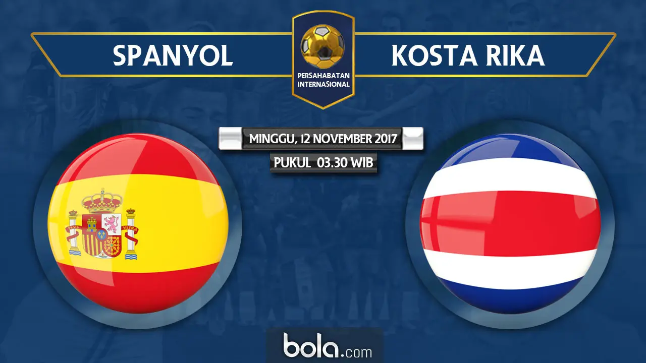 Spanyol Vs Kosta Rika