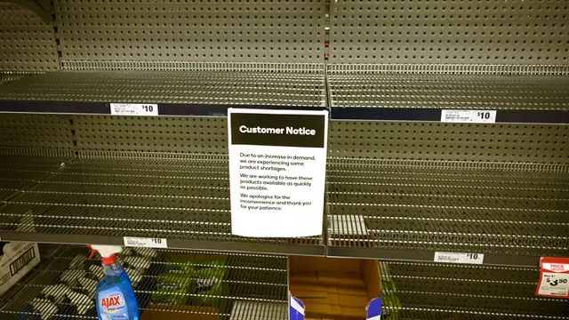 Panic Buying Akibat Virus Corona Landa Australia